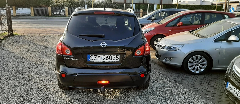 Nissan Qashqai+2 cena 26900 przebieg: 189000, rok produkcji 2009 z Żarki małe 352